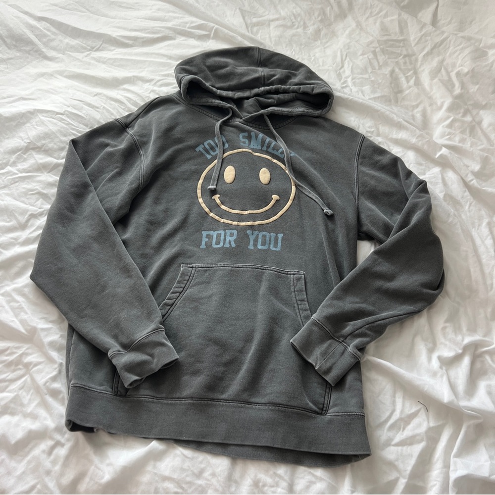 Addison rae too smiley for you hoodie